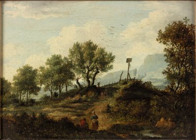Aberuchills (The Loch Aber Hills), 1824 autorstwa Patrick Nasmyth