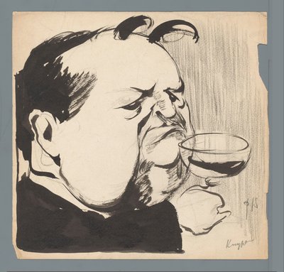 Abrahama Kuipera autorstwa Patricq Kroon (signed by artist)