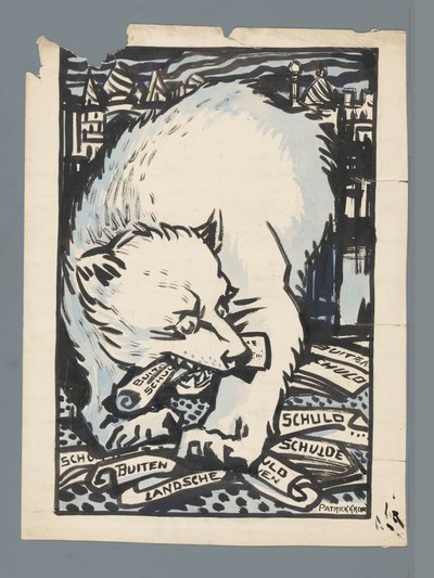 Rosyjskie piwo autorstwa Patricq Kroon (signed by artist)