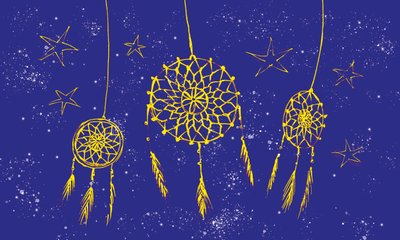 Dreamcatcher, 2023 (wersja cyfrowa) autorstwa Patrizia La Porta