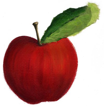 Owoce, 2021 (akryl na papierze) autorstwa Patrizia La Porta