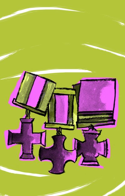 Medale, 2021 (w wersji cyfrowej) autorstwa Patrizia La Porta