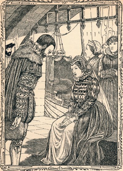 Elżbieta przy Bramie Zdrajców, 1902 autorstwa Patten Wilson