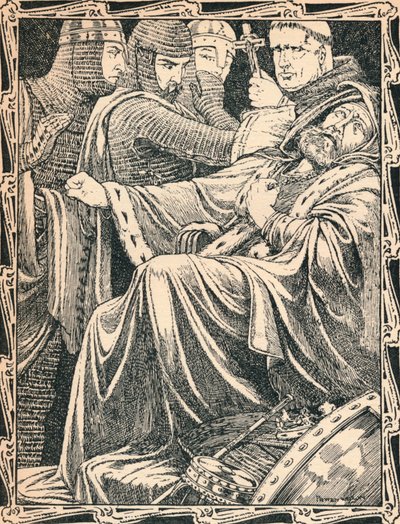 Śmierć króla Jana, 1902 autorstwa Patten Wilson