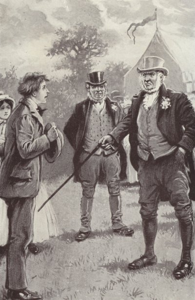 Ilustracja do Barchester Towers autorstwa Anthony