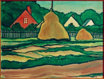 wieś autorstwa Paul Adolf Seehaus