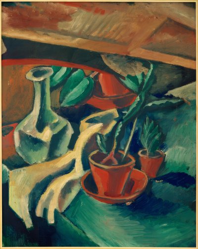 Kaktusy i karafka autorstwa Paul Adolf Seehaus