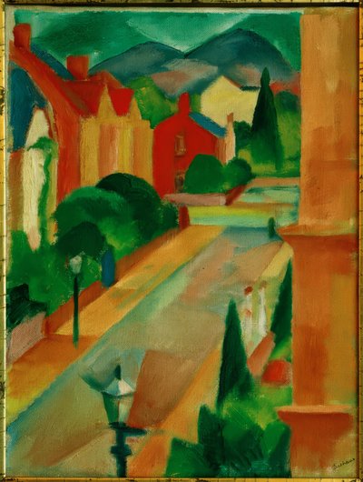 Ulica w Bonn autorstwa Paul Adolf Seehaus