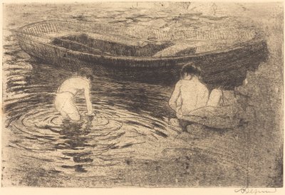 Kąpiel w Talloires Kąpiel w Talloires, 1888. autorstwa Paul Albert Besnard