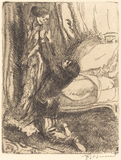 Kokietka, 1900. autorstwa Paul Albert Besnard