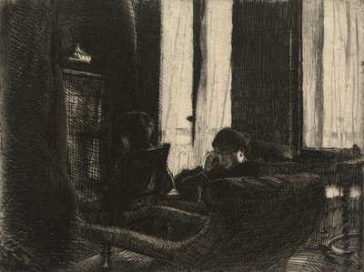 Intymność Intymność, 1889. autorstwa Paul Albert Besnard