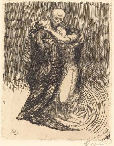 Miłość konsekrowana Ona konsekruje Miłość, 1900. autorstwa Paul Albert Besnard