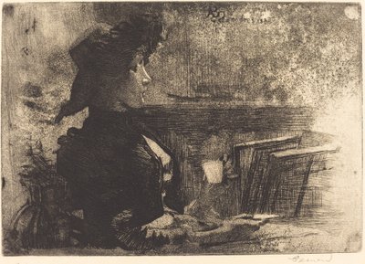 Filiżanka herbaty, 1883. autorstwa Paul Albert Besnard