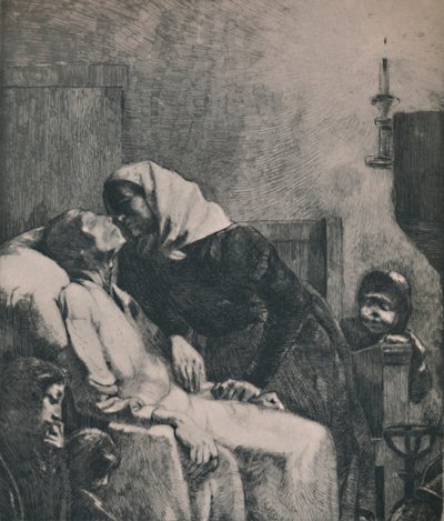 Koniec wszystkiego, 1883, 1946 autorstwa Paul Albert Besnard