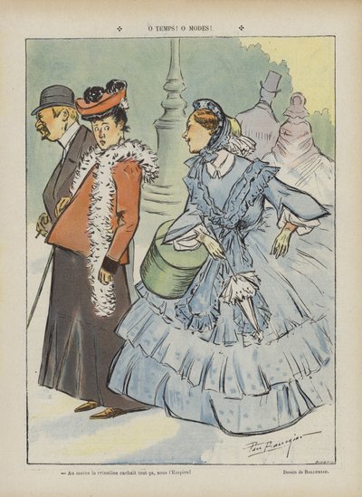 Ilustracja do Le Rire autorstwa Paul Balluriau