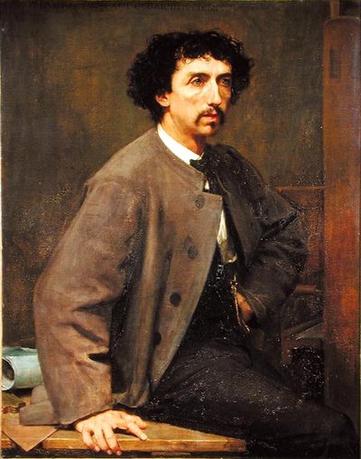 Charles Garnier (1825-98) 1868 (olej na płótnie) autorstwa Paul Baudry