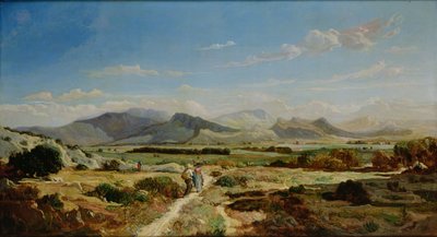 Wzgórza w pobliżu Allauch, 1862 autorstwa Paul Camille Guigou