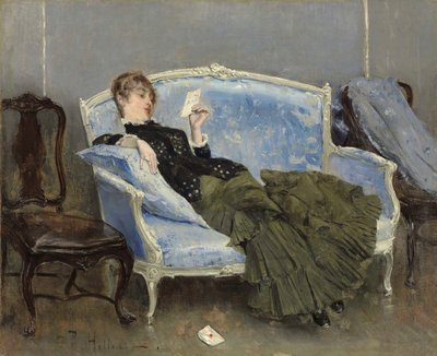 List, 1880. autorstwa Paul Cesar Helleu