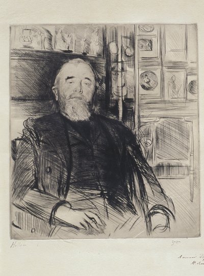 Portret Alexisa Rouarta autorstwa Paul Cesar Helleu