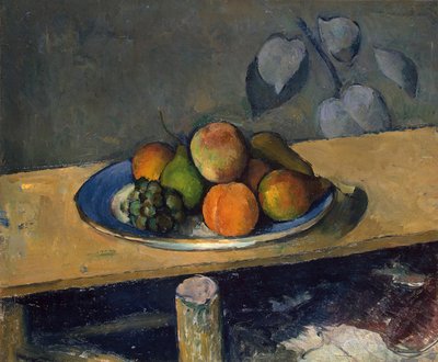Jabłka, gruszki i winogrona, ok.1879 (olej na płótnie) autorstwa Paul Cézanne