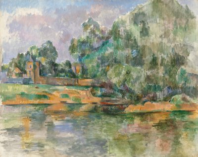Brzegi Sekwany w Medanie autorstwa Paul Cézanne