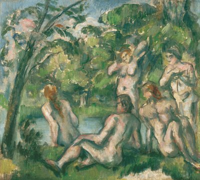 Kąpiących się autorstwa Paul Cézanne