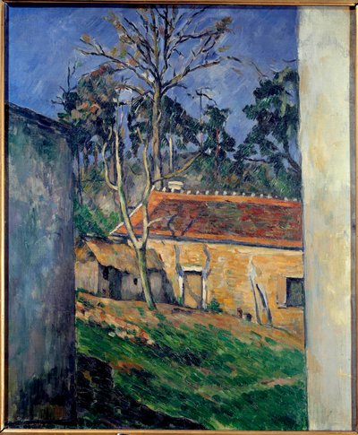 Gospodarstwo w Auvers Obraz Paula Cezanne