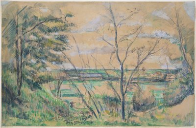 W dolinie Oise autorstwa Paul Cézanne