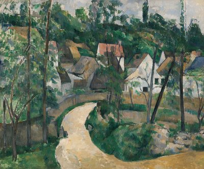 Kręta droga autorstwa Paul Cézanne