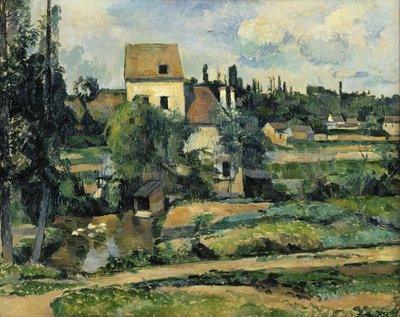 Młyn nad Couleuvre w Pontoise autorstwa Paul Cézanne