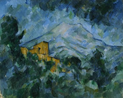 Mont Sainte-Victoire i Château Noir autorstwa Paul Cézanne