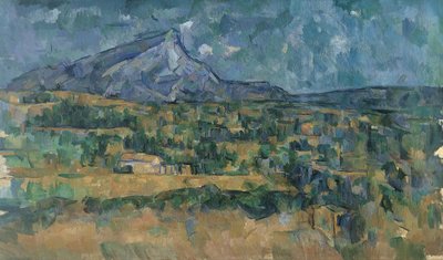 Mont Sainte-Victoire, c.1902-06 (olej na płótnie) autorstwa Paul Cézanne