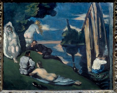 Duszpasterska, czyli Sielanka autorstwa Paul Cézanne