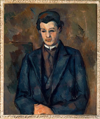 Portret malarza Alfreda Hauge (obraz na płótnie) autorstwa Paul Cezanne
