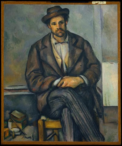 Siedzący chłop autorstwa Paul Cézanne