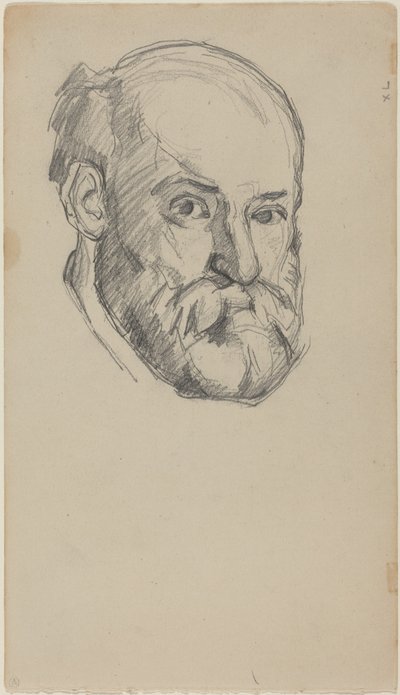 Autoportret [recto] autorstwa Paul Cézanne