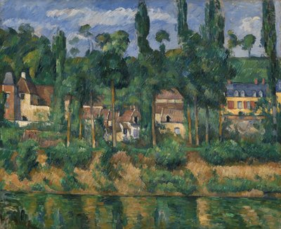 Zamek w Medan, ok. 1880 r. (olej na płótnie) autorstwa Paul Cézanne