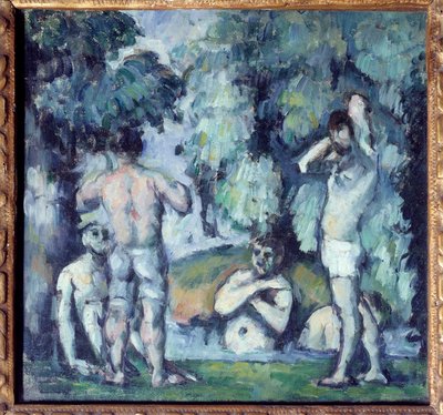 Obraz Pięciu Kąpiących się Paula Cezanne