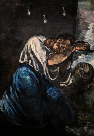Magdalena, znana również jako Ból autorstwa Paul Cézanne