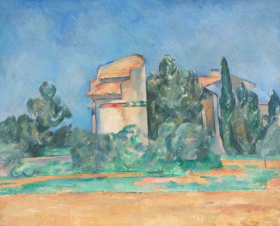 Wieża Gołębi w Bellevue autorstwa Paul Cézanne