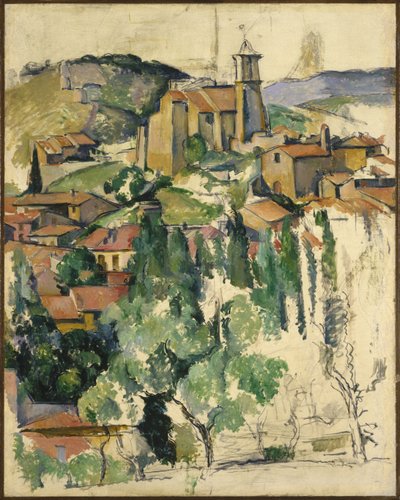 Wieś Gardanne autorstwa Paul Cézanne