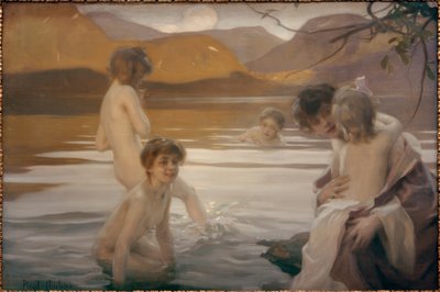 Pierwsza kąpiel autorstwa Paul Chabas