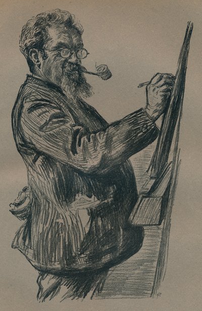 „Pośmiertny portret Henryka Stacy Marksa”, ok. 1899 r. autorstwa Paul Charles Renouard