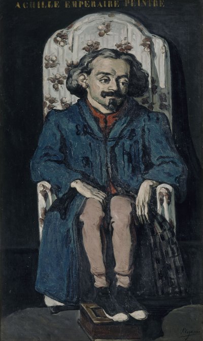 Achille Emperaire, 1867-1868 autorstwa Paul Cézanne