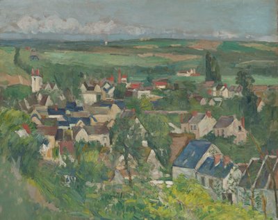 Auvers, widok panoramiczny autorstwa Paul Cézanne