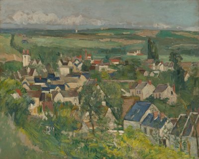 Auvers, Panoramiczny Widok, 187375. autorstwa Paul Cézanne