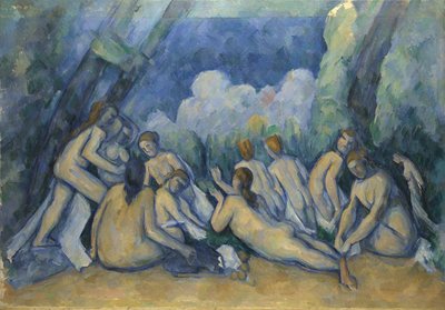 Kąpiących się autorstwa Paul Cézanne