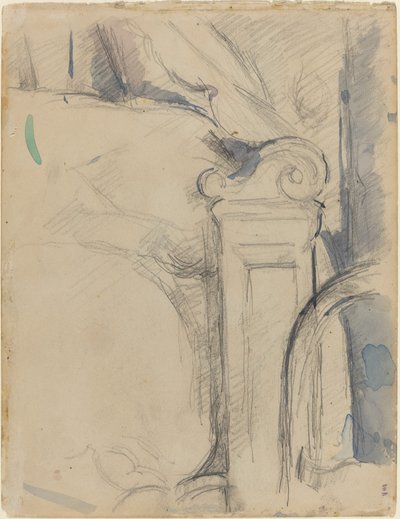 Słupek [verso], ok. 1895. autorstwa Paul Cézanne
