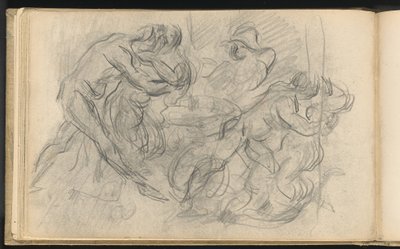 Scena karnawałowa autorstwa Paul Cézanne