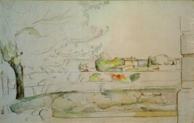 Zwykły Bellevue autorstwa Paul Cézanne